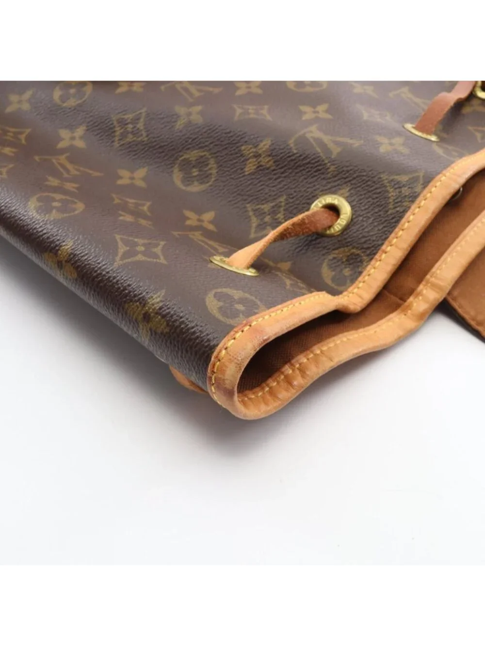 Louis Vuitton Backpack Montsouris GM Canvas Leather